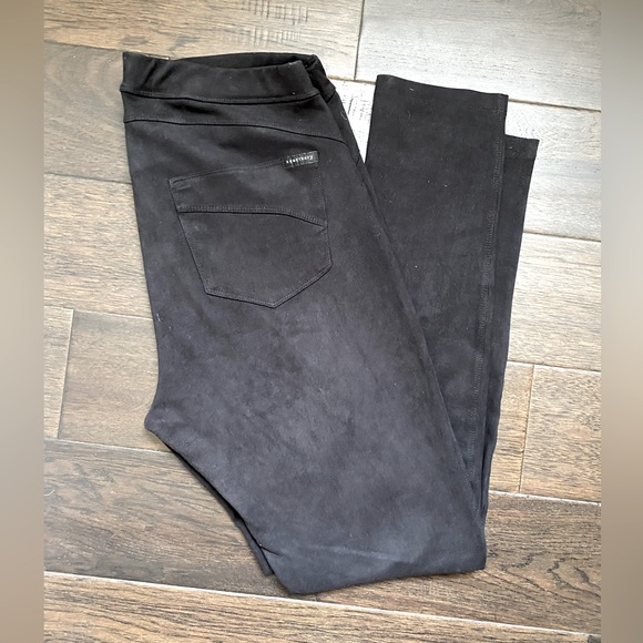 Sanctuary faux suede women’s leggings EUC size L - Picture 1 of 4